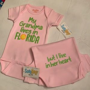 Sara Kety 🏝☀️ Onesie. NWT. Size 6-12 months.